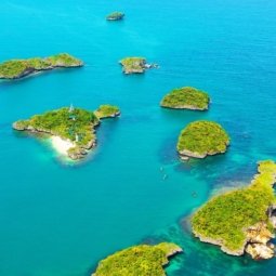 Hundred Islands Alaminos Pangasinan Aerial View