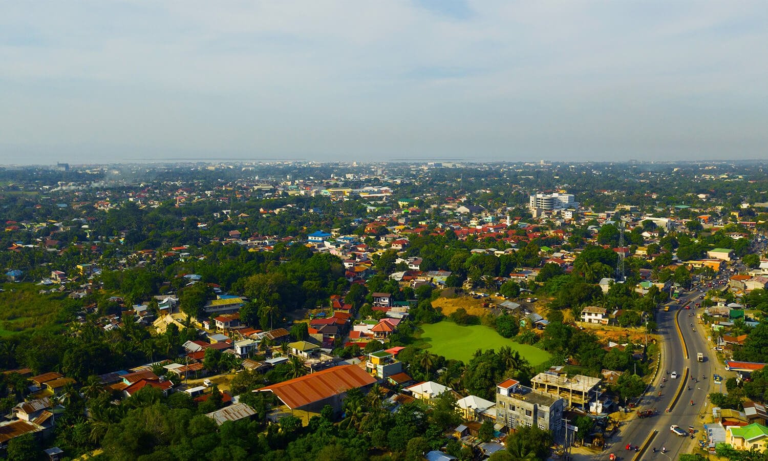 Zamboanga City aerial view
