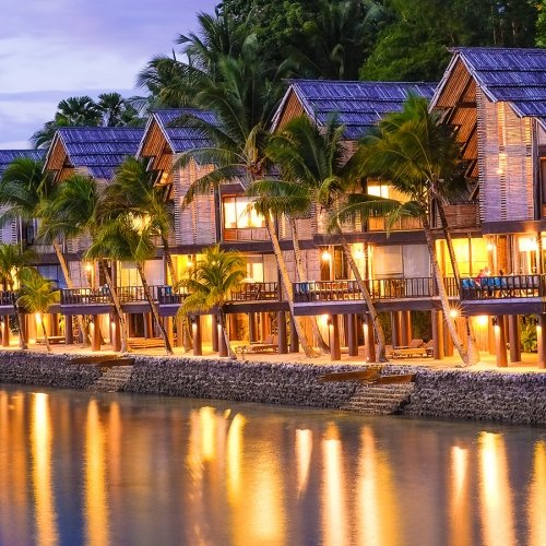 Cottages in Samal Island