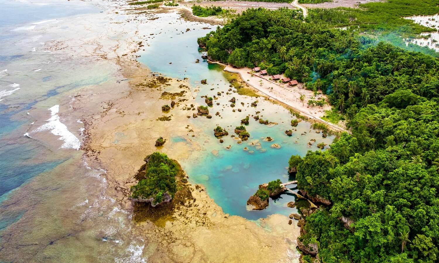 Minasangay Island Ecological Park & Resort aerial view