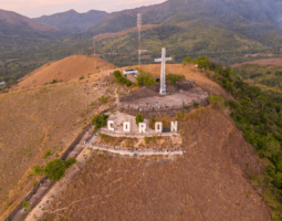 Aerial view of Mount Tapyas