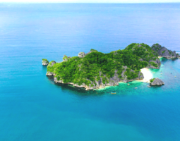 Matukad Island aerial shot