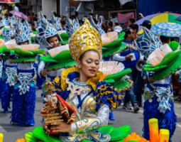 Pintados-Kasadyaan street parade dancer