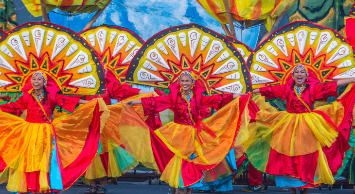 Street Dance performer during Aliwan