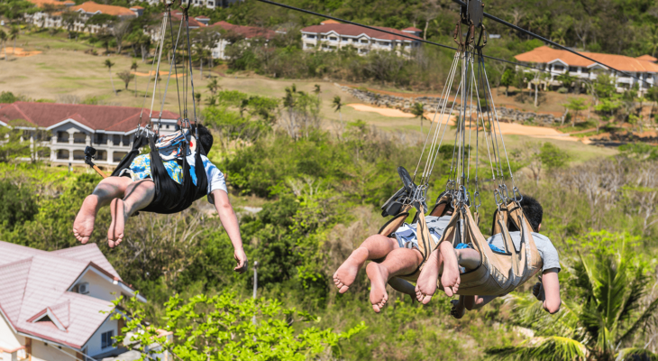 Zipline in Boracay island