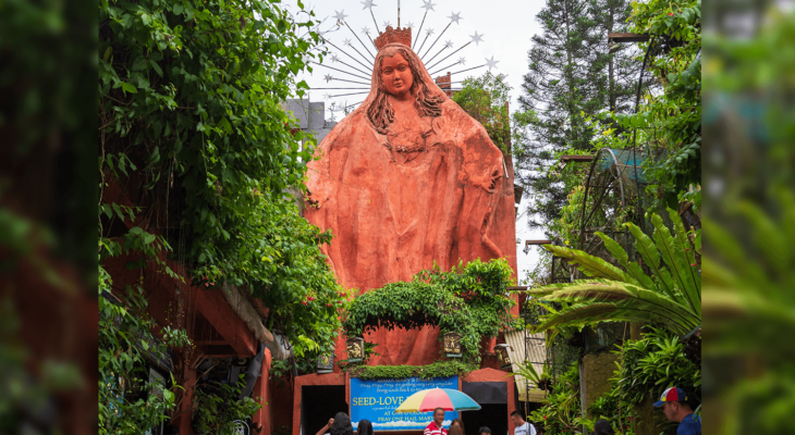 50-foot statue of Lady of Manaoag at Tierra de Maria