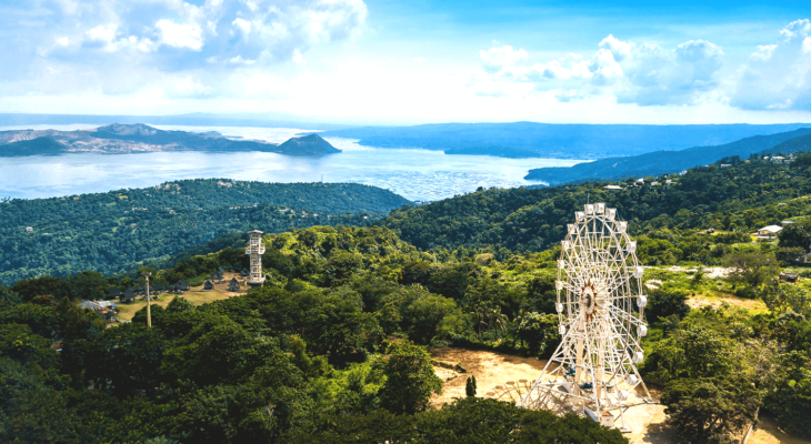 Sky ranch amusement park in Tagaytay