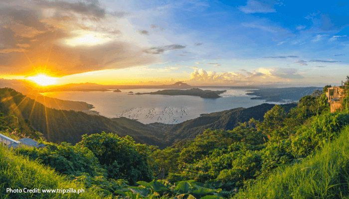 Tagaytay tourist destination near Manila