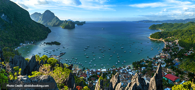 Taraw cliff in El nido