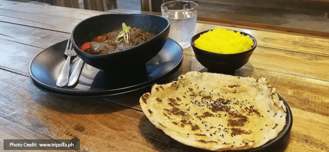 Vindaloo Indian food in El Nido