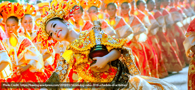 Cebu sinulog street party