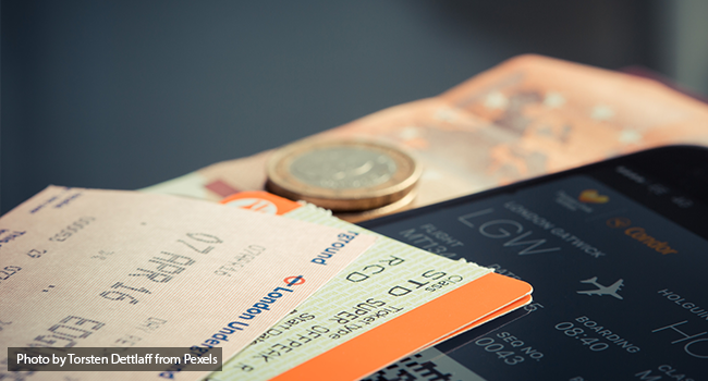 Book one-way airline tickets.